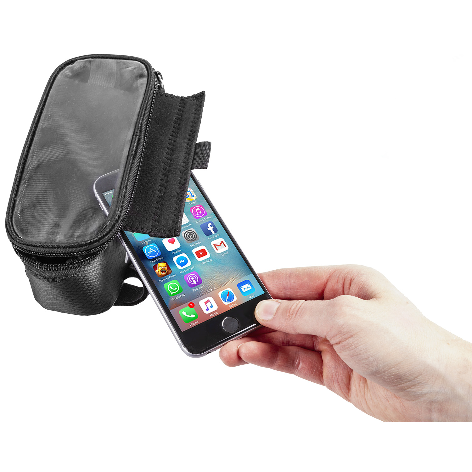 M-WAVE Rotterdam Top XL bolsa de tubo superior negra