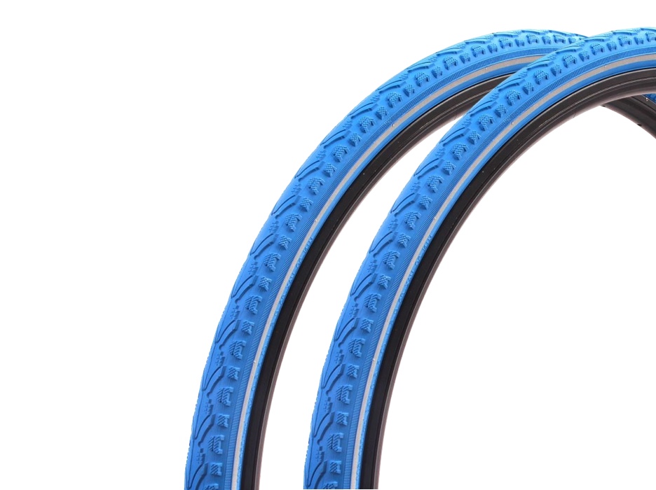 Khan Fixie road bike wire tire set KENDA 700 x 38C tire blue