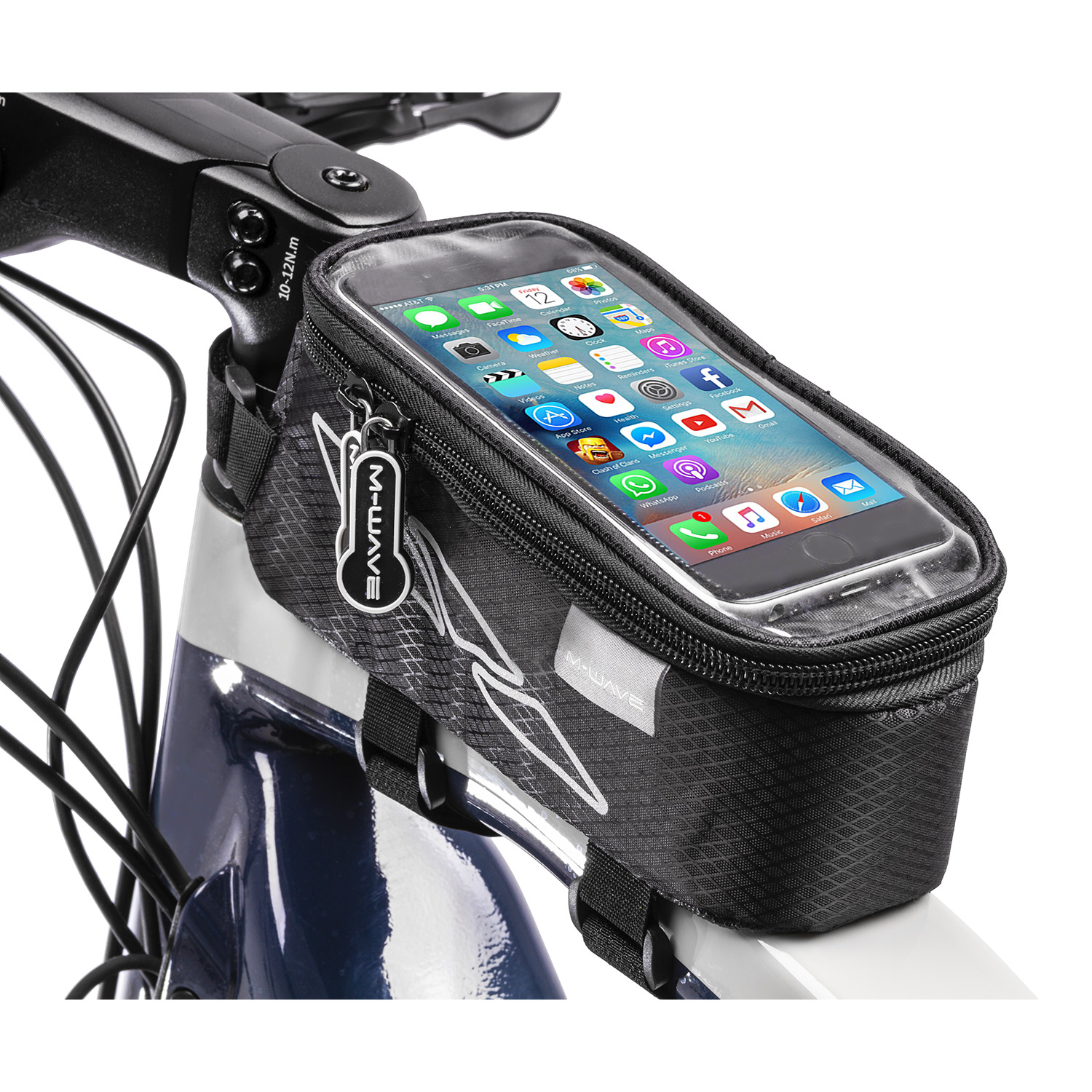 M-WAVE Rotterdam Top XL bolsa de tubo superior negra