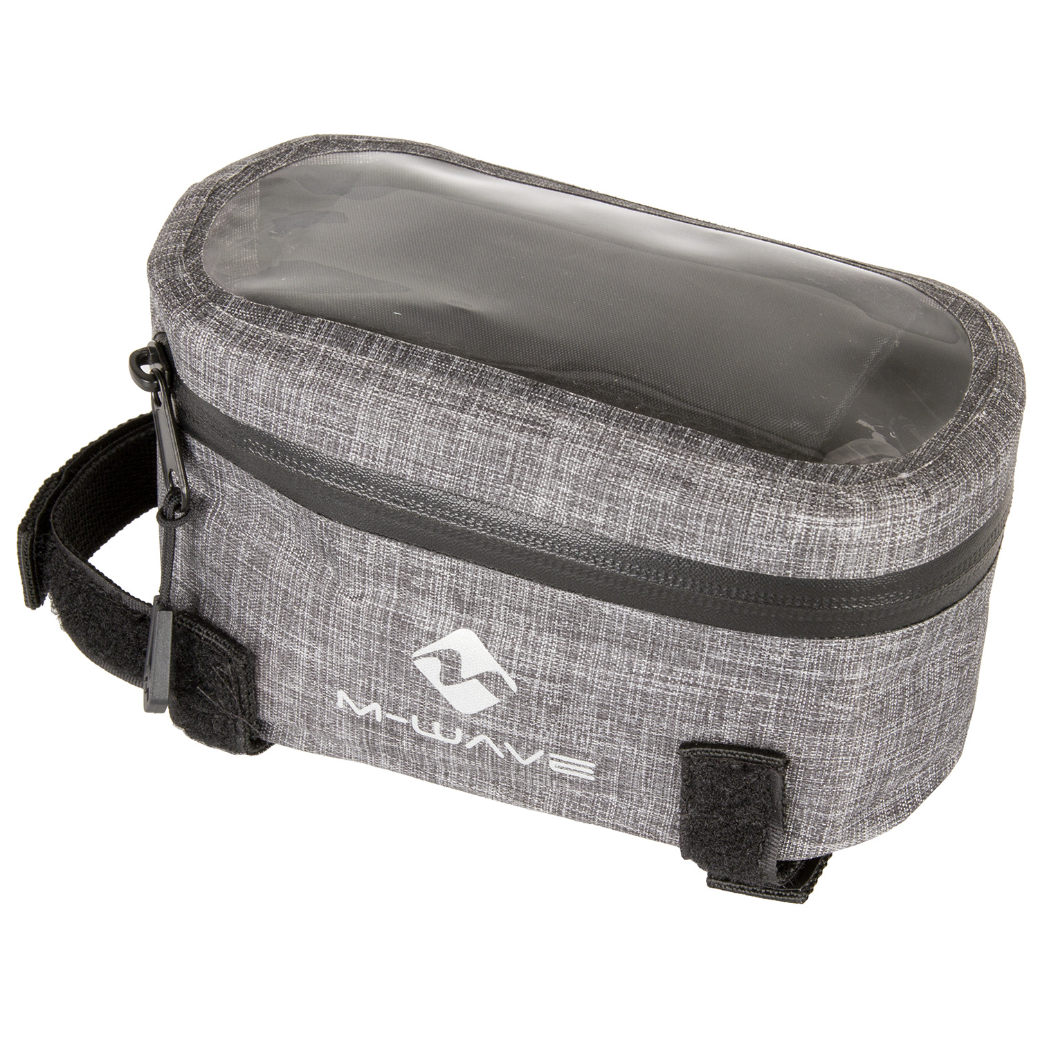 M-WAVE Suburban Top Bolsa de tubo superior Gris
