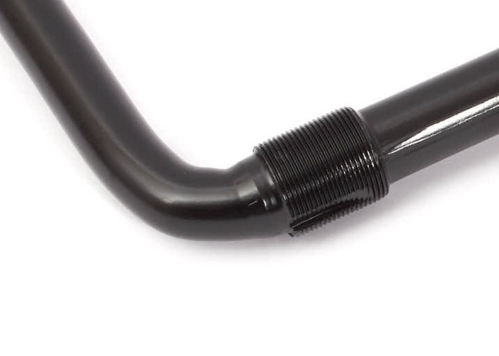 Nahaufnahme Schraubgewinde von Verbindungsstück