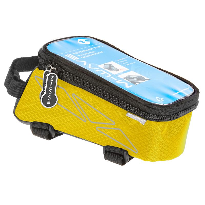 M-WAVE Rotterdam Top L top tube bag yellow