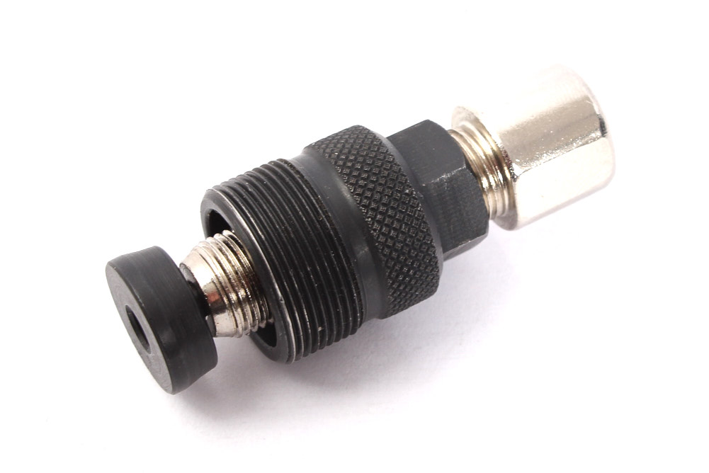 BMX Kurbelabzieher in Schwarz, Anthrazit