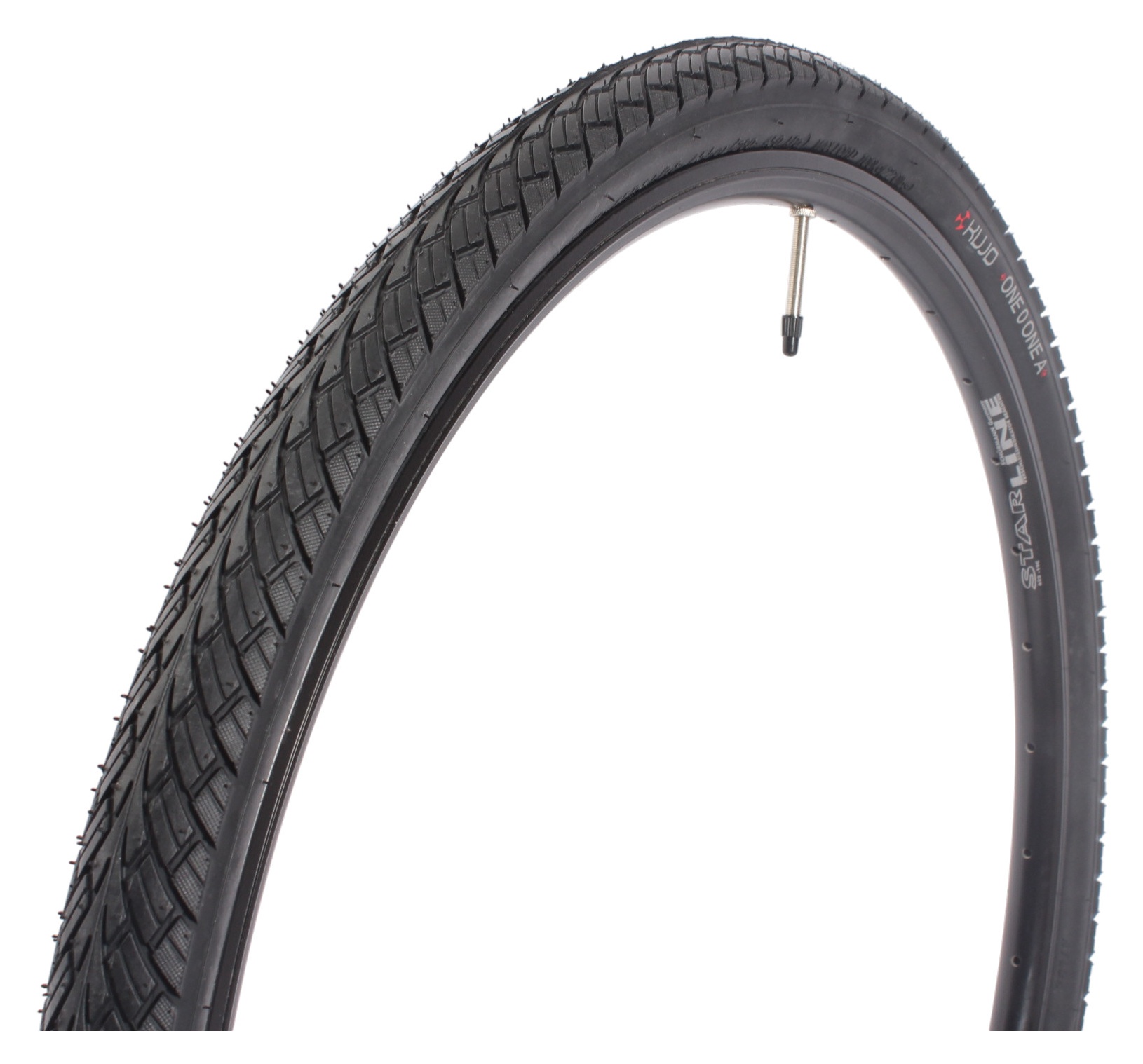 Bicycle tire set KUJO ONE 0 ONE A 28 inch / 700 x 1.60" / 40C + FV inner tube