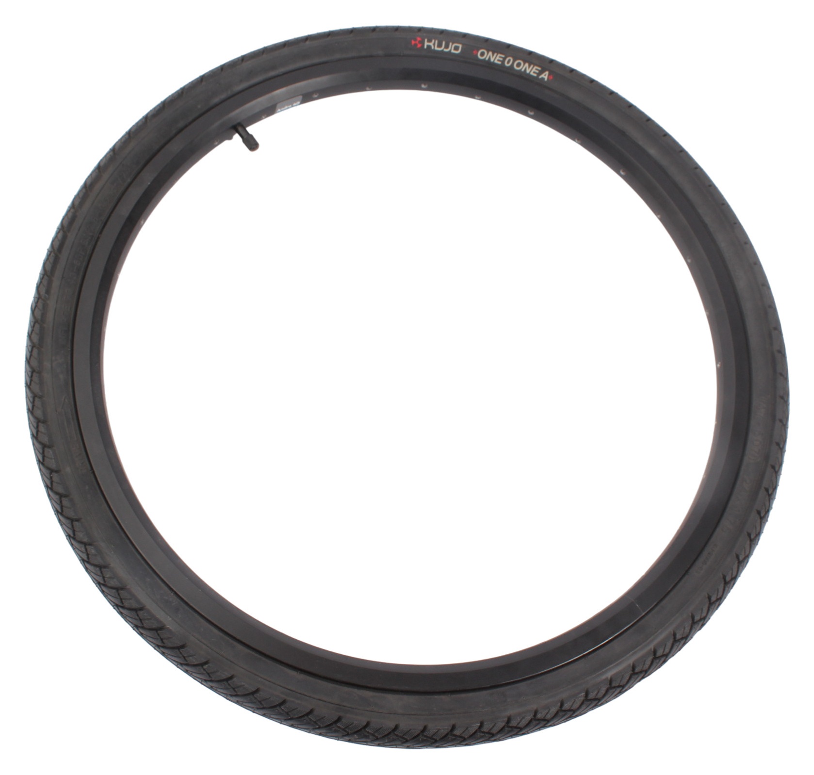 Bicycle tire set KUJO ONE 0 ONE A 24 inch x 1.75" + AV inner tube