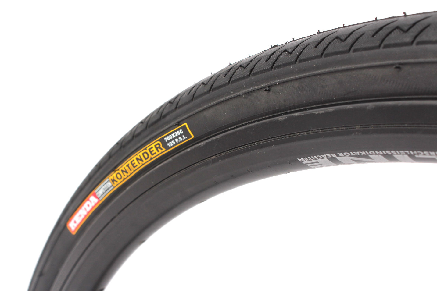 Bicycle tire set KENDA Kontender 28 inch / 700 x 26C + FV inner tube