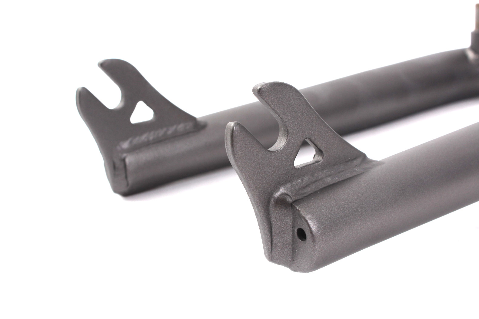Horquilla BMX KHE PLASM 20" HiTen U-Brake AFFIX 1140g 10mm Gris 1 1/8"