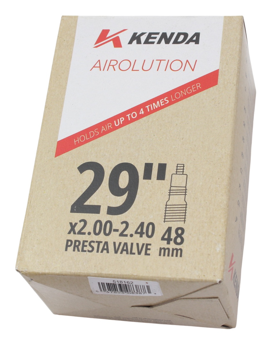 KENDA Airolution Bicycle Inner Tube 29 inches x 2.0–2.40 inches FV