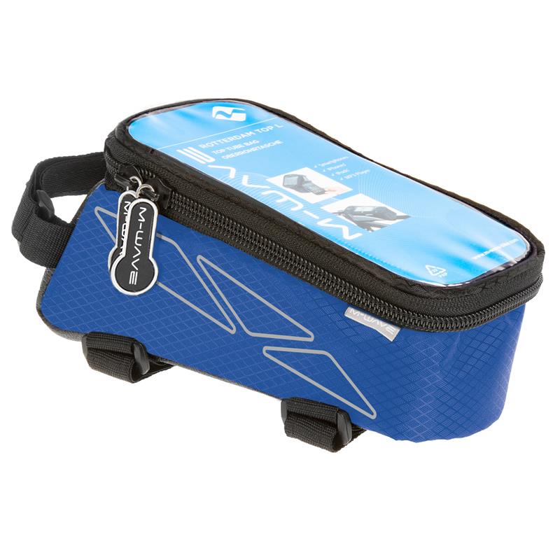 M-WAVE Rotterdam Top L Top Tube Bag Blue
