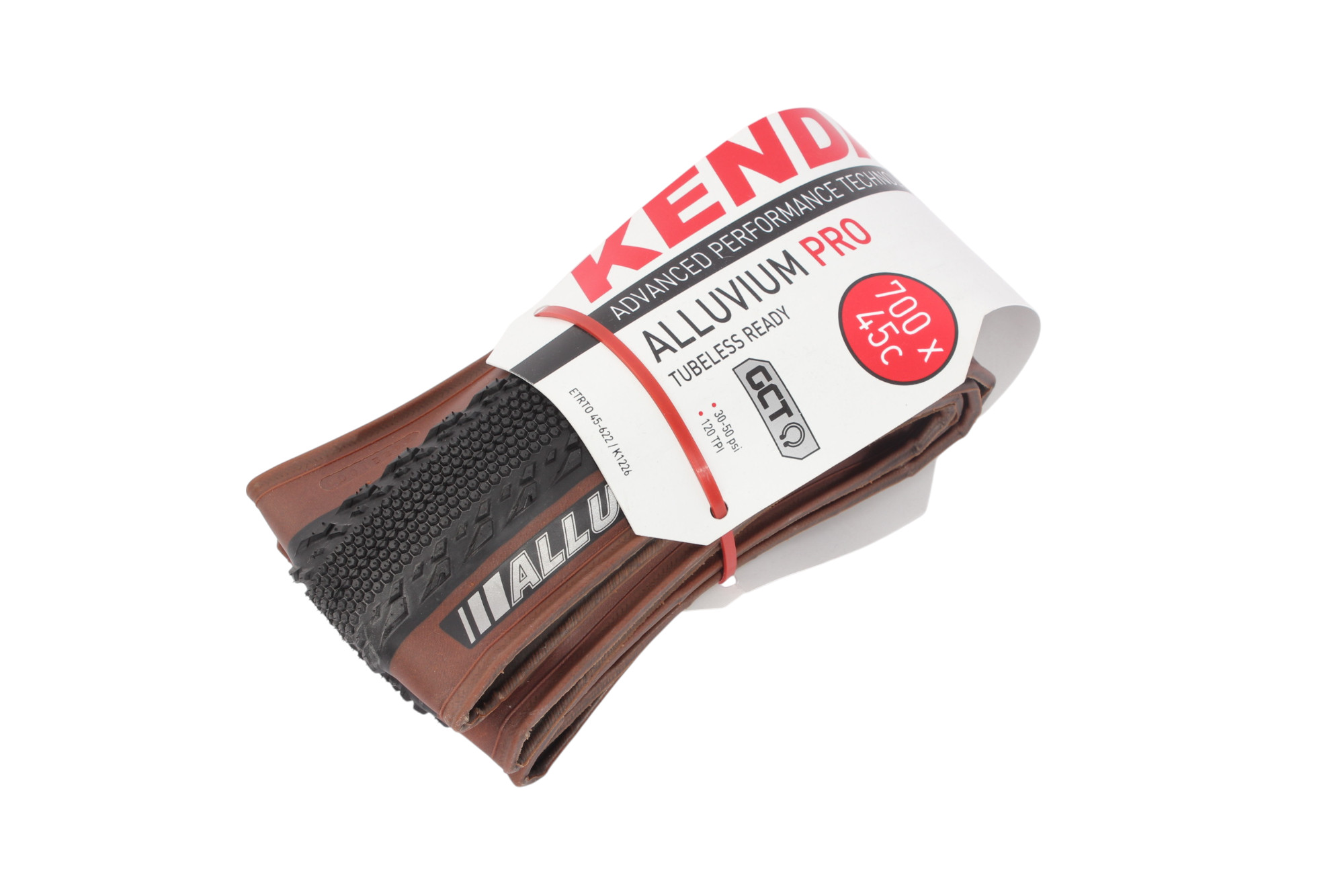 KENDA Alluvium Pro GCT 700 x 45C black/brown folding tire