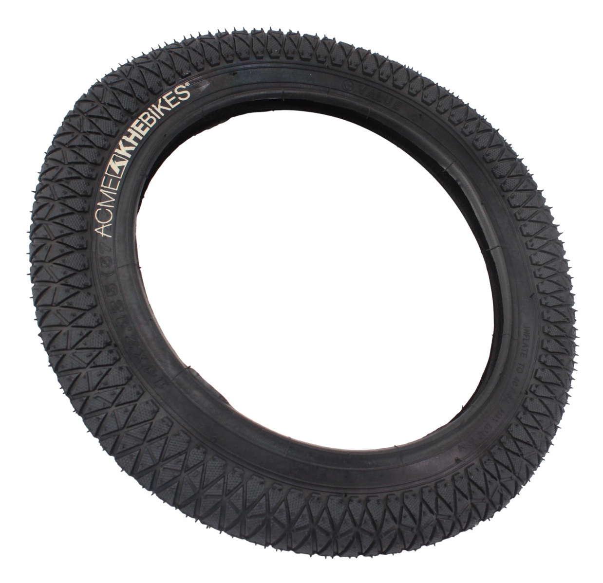 BMX tire KHE ACME 14 inches x 2.125 inches black