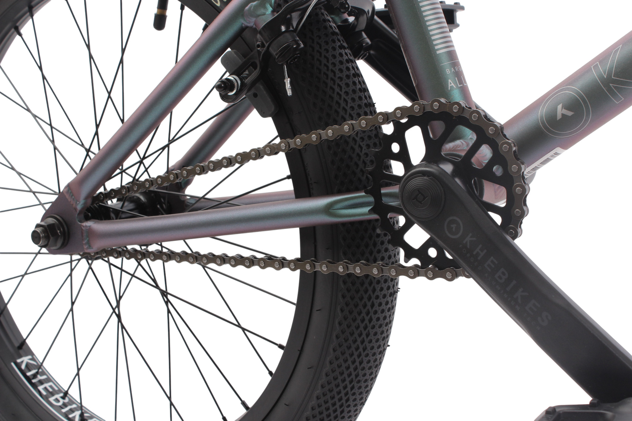 BMX Fahrrad Alu KHE BARCODE LL 20 Zoll 10,4kg
