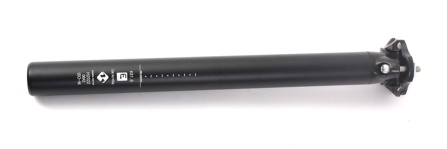 Tija de sillín patente BMX KHE 31,6mm x 350mm