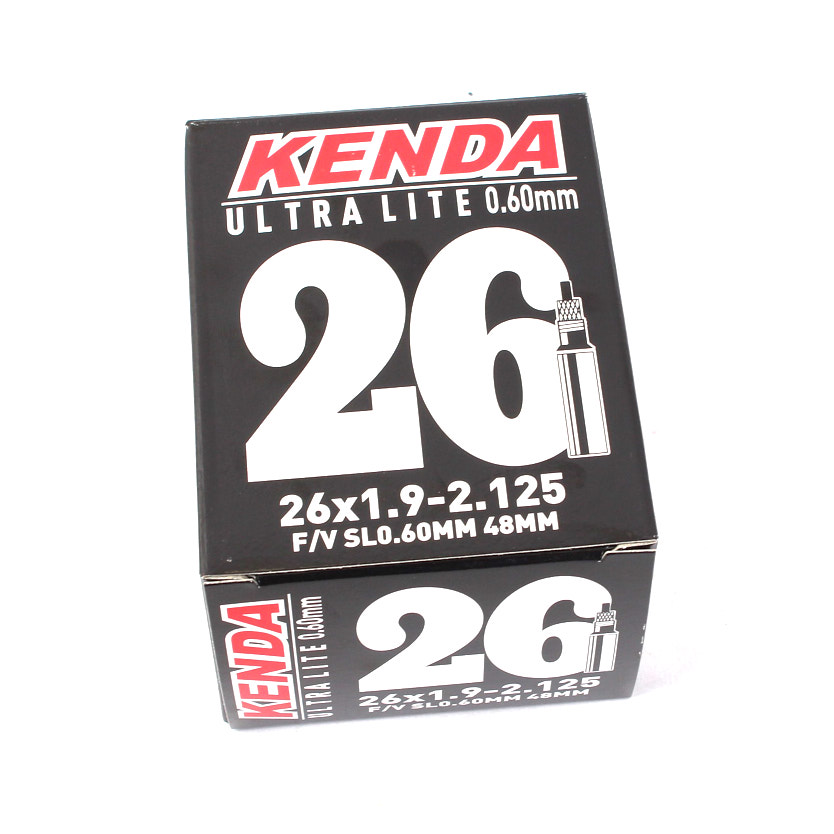 Cámara de aire KENDA Ultralite para bicicleta 26 x 1,9 -2,125 pulgadas FV