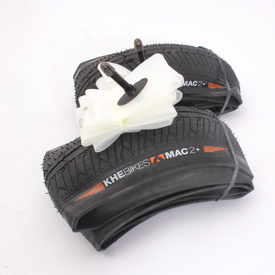 Neumáticos BMX 2x MAC2+ plegables + 2x cámaras de aire Schwalbe Aerothan
