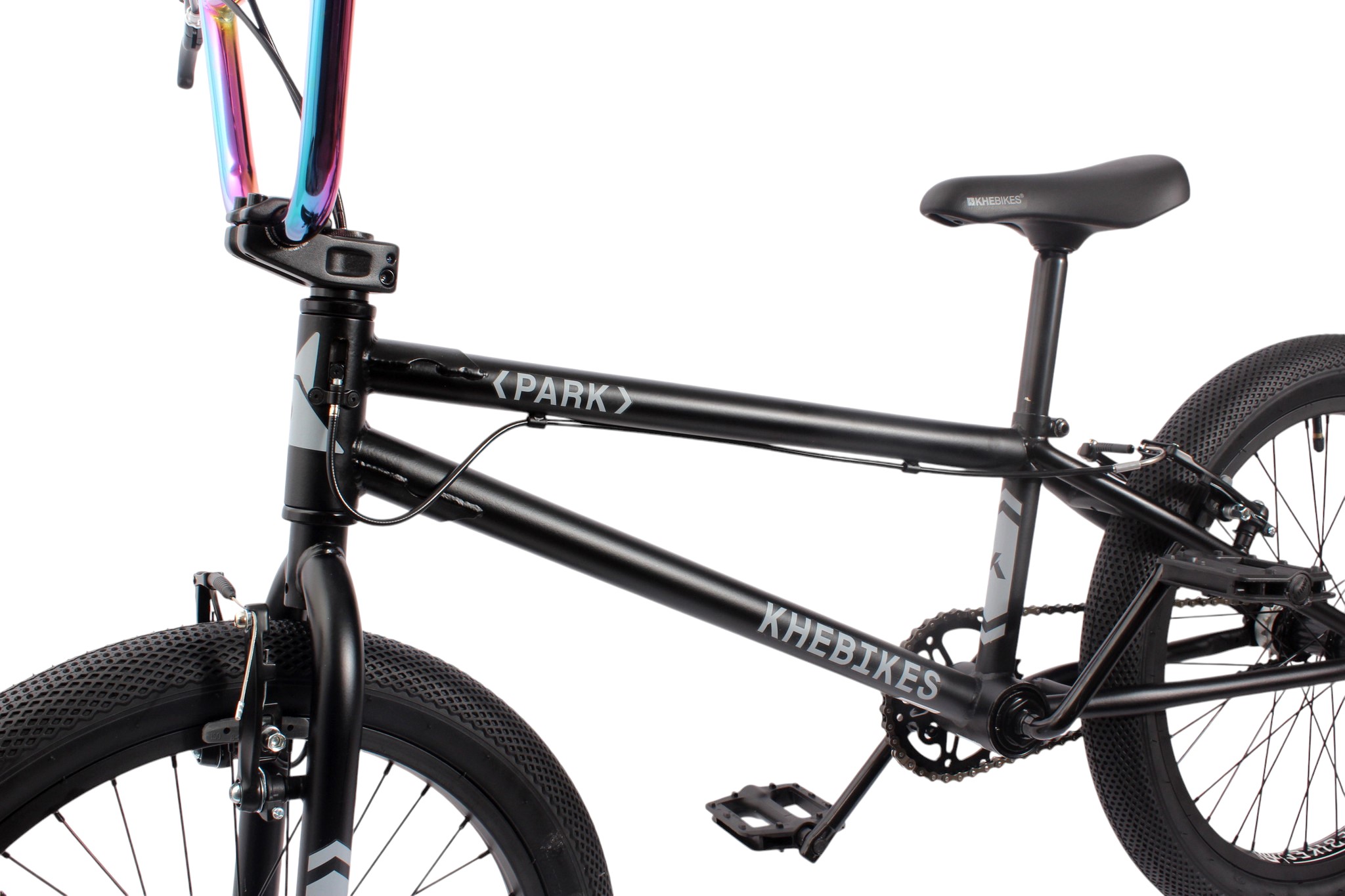 BMX bike KHE PARK 20 inch 24.5 lbs black
