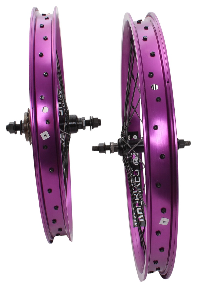 BMX wheelset KHE PRISM 20 inch purple