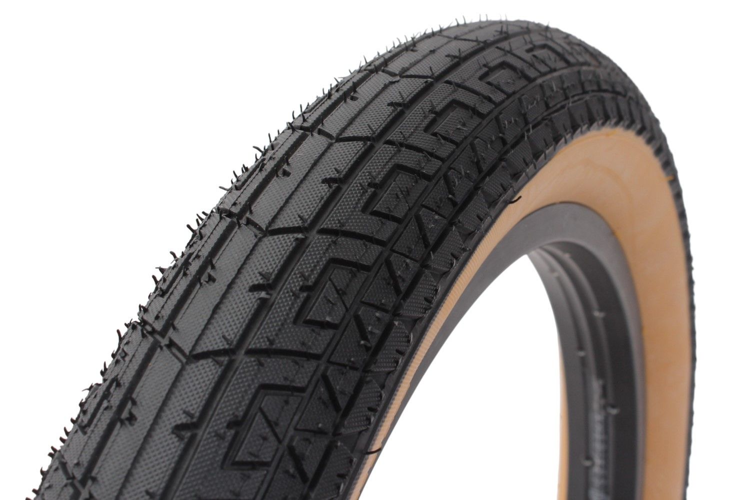 BMX tire set UNITED Gum 20 inch x 2.25 inch + AV inner tube