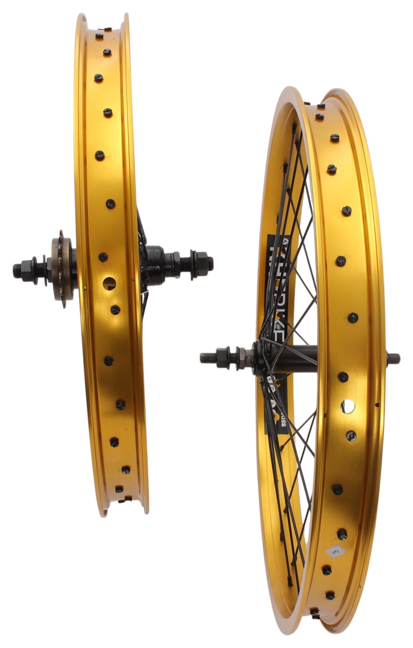 BMX wheelset KHE PRISM 20 inch gold