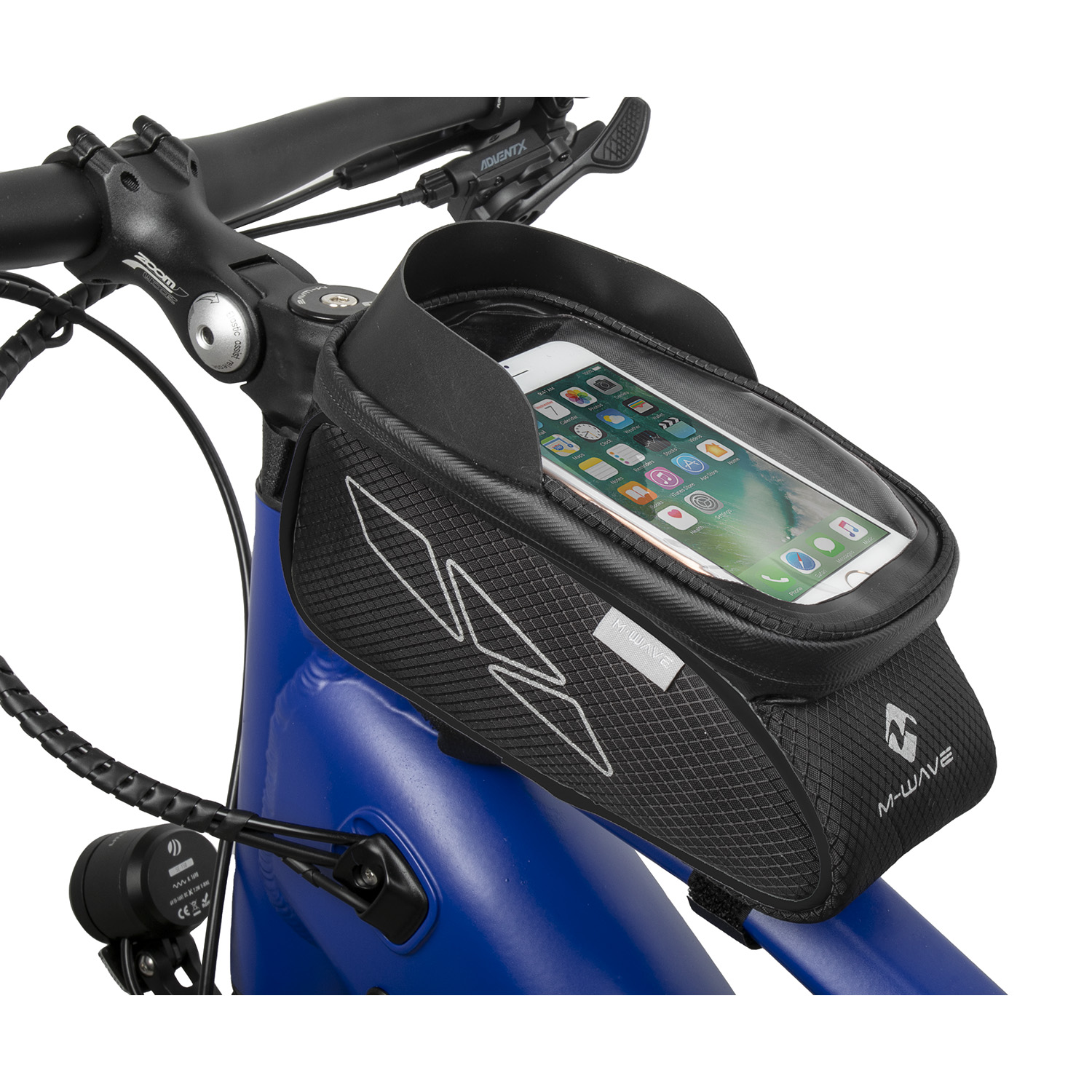 M-WAVE Rotterdam Top XL SC bolsa de tubo superior negra