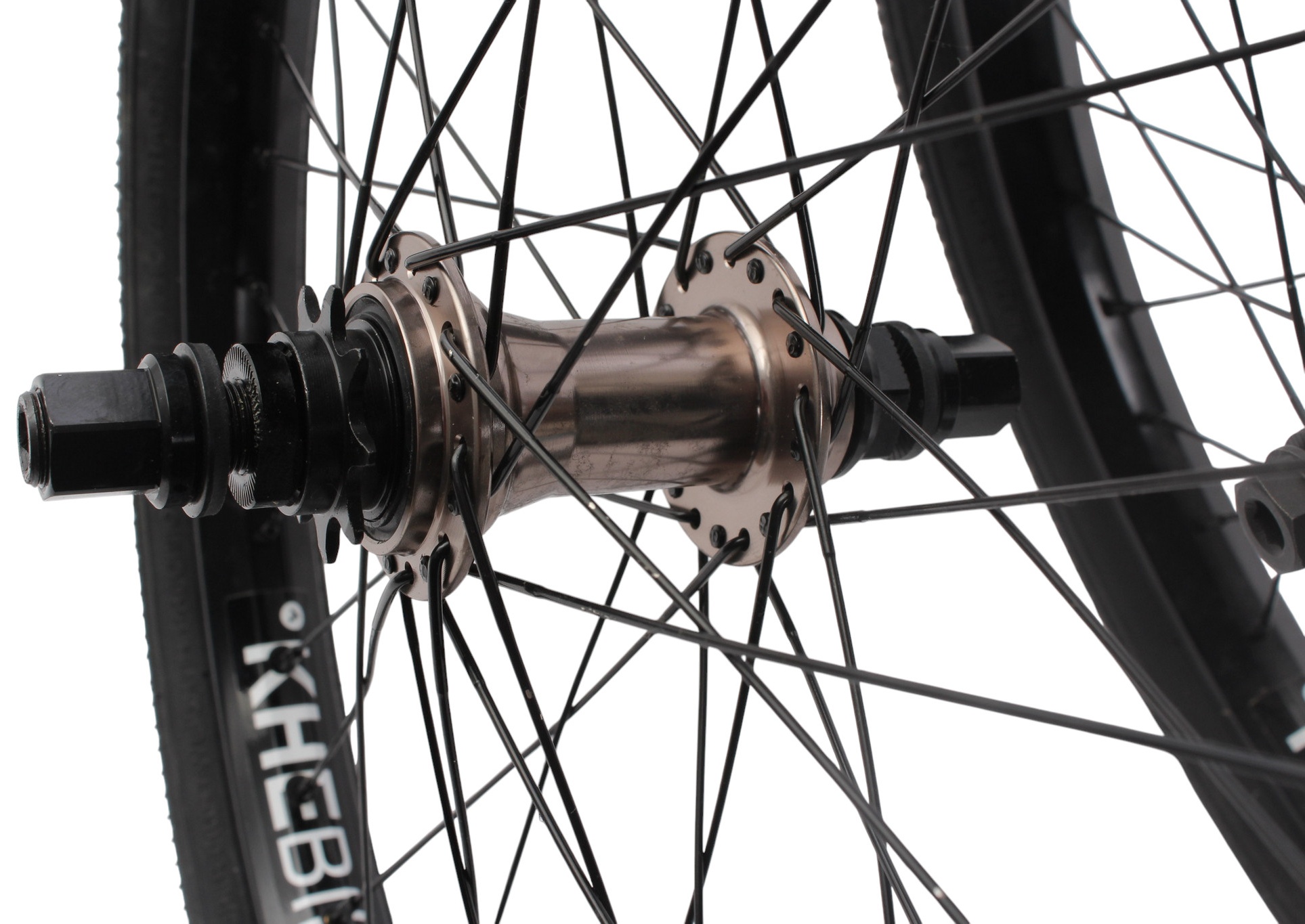 BMX wheelset Specter incl. KHE MAC2+ tires 20 inch 14 mm / 10 mm S/B
