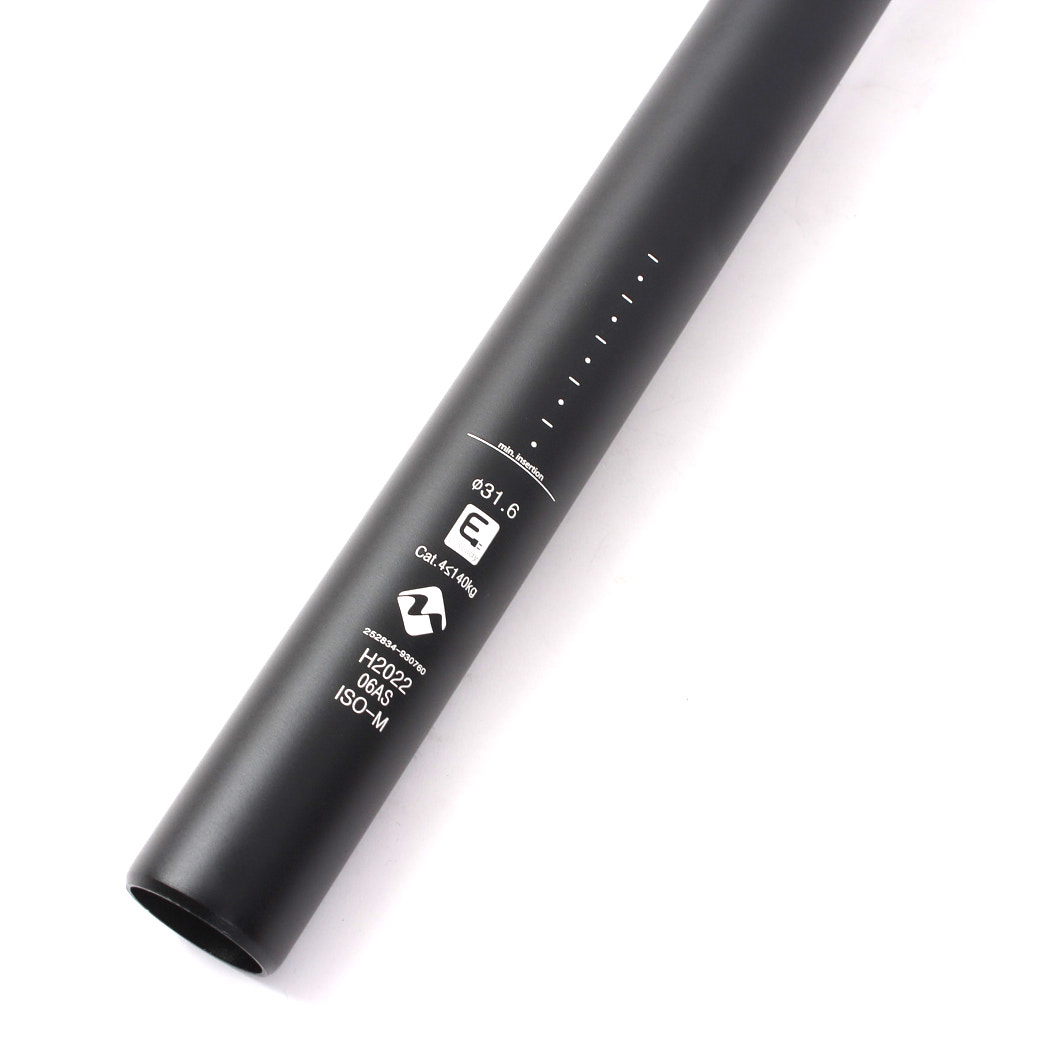 Tija de sillín patente BMX KHE 31,6mm x 350mm