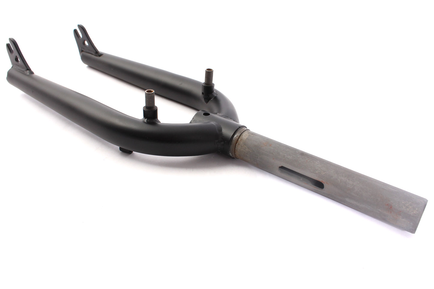 Seitenansicht BMX Gabel aus HiTen Stahl Seitenansicht BMX Gabel aus HiTen Stahl