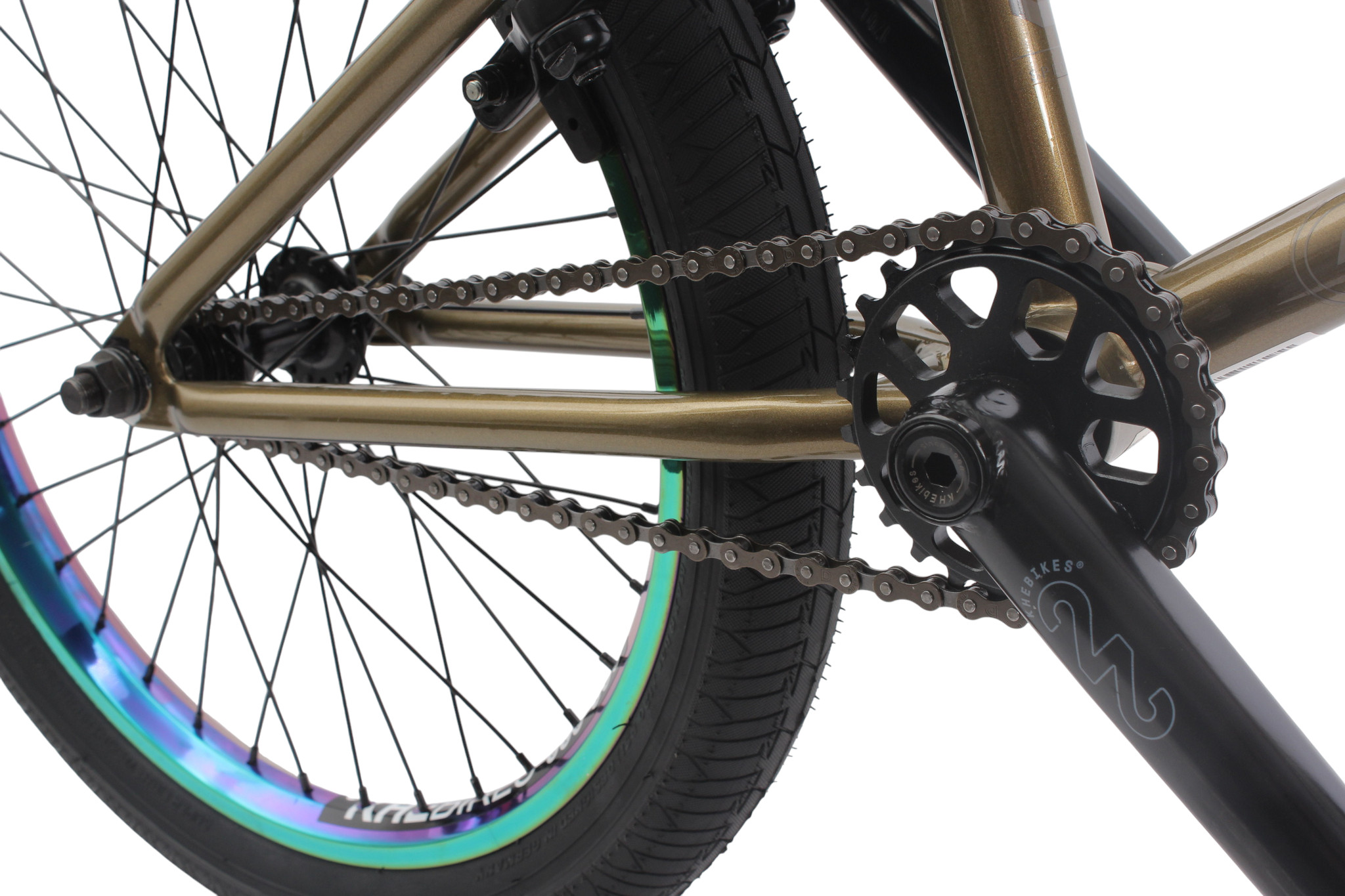 BMX bike KHE SPECTER V2 LTD Oil Slick 20 inch 21.8 lbs