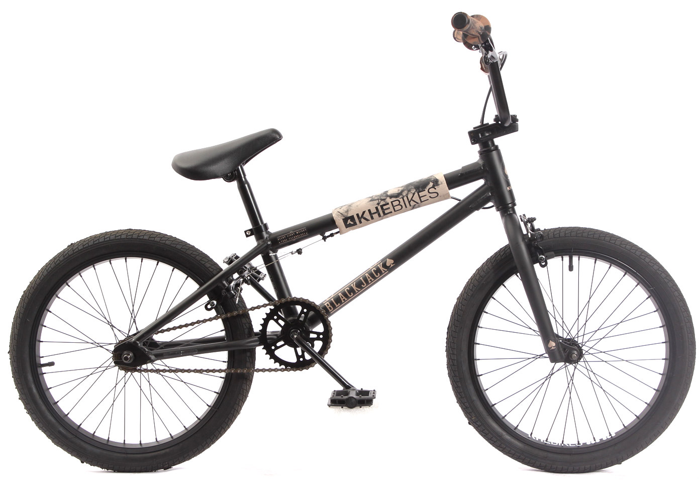 BMX Outlet N1: Bicicleta BMX alu KHE BLACK JACK 20 pulgadas 10,2kg