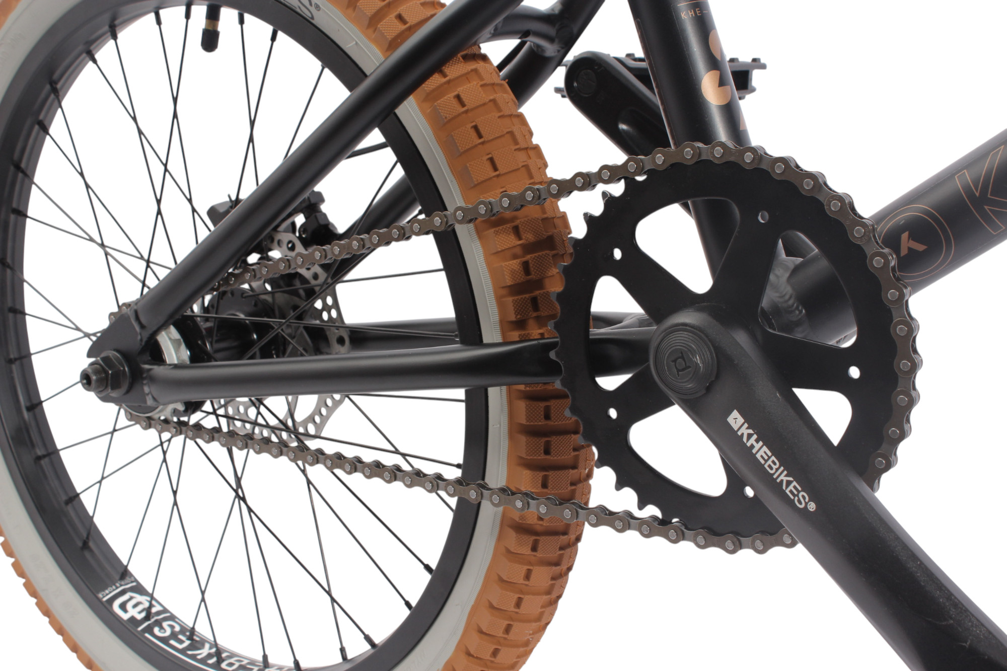 BMX Bike Aluminum KHE BLACK JACK AL 20 Inch 10kg
