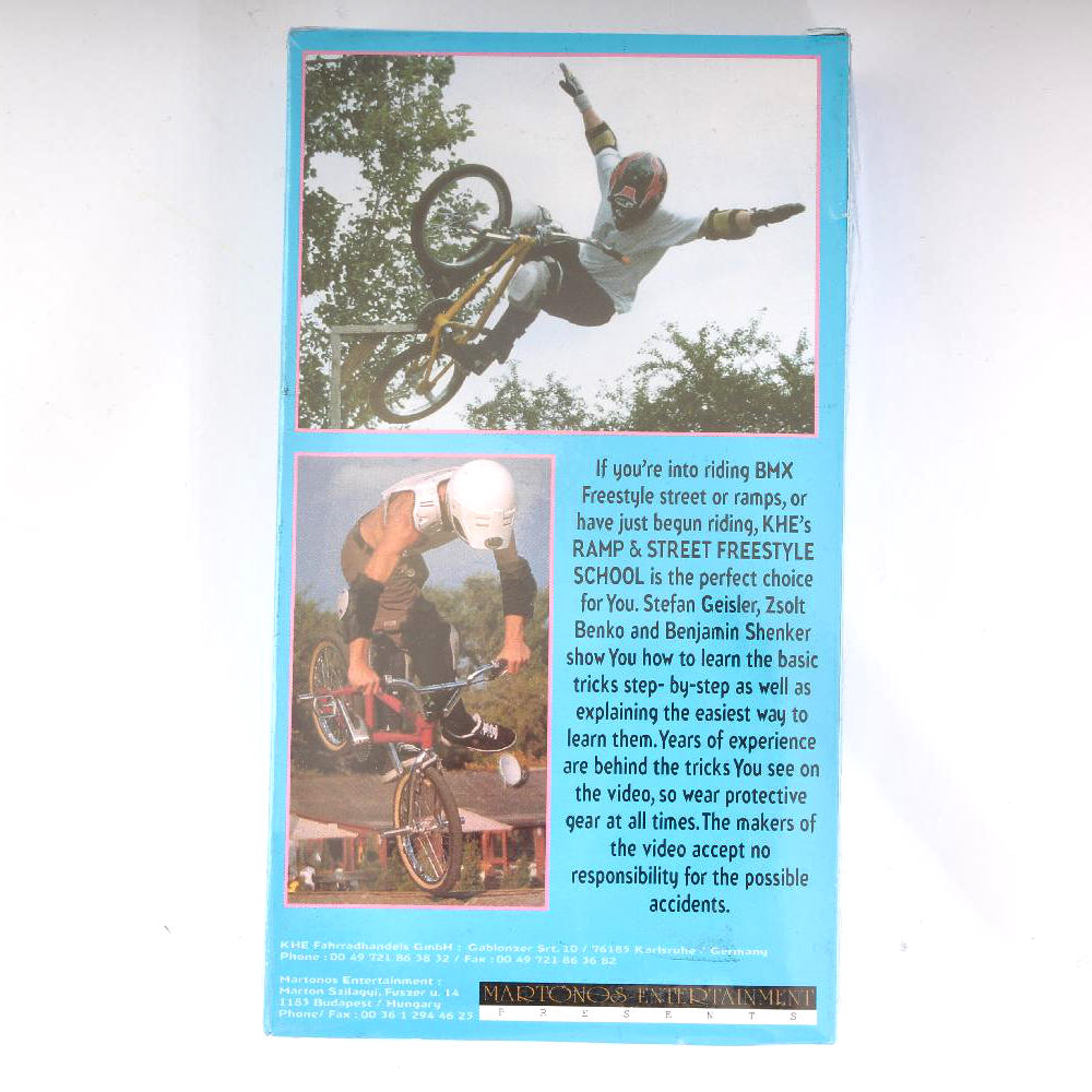 BMX Video VHS KHE "Escuela de Freestyle"