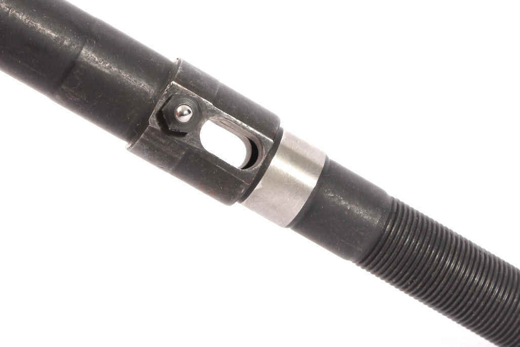 BMX Achse in Schwarz mit Schraubgewinde