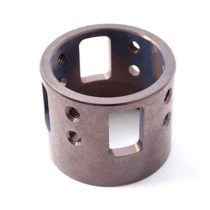 Vorderansicht mit Teflon beschichteter Rotor Ring BMX