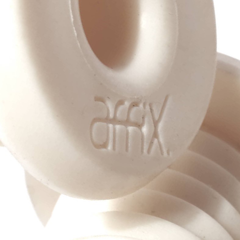 Nahaufnahme AFFIX Gravur an Lenkerende