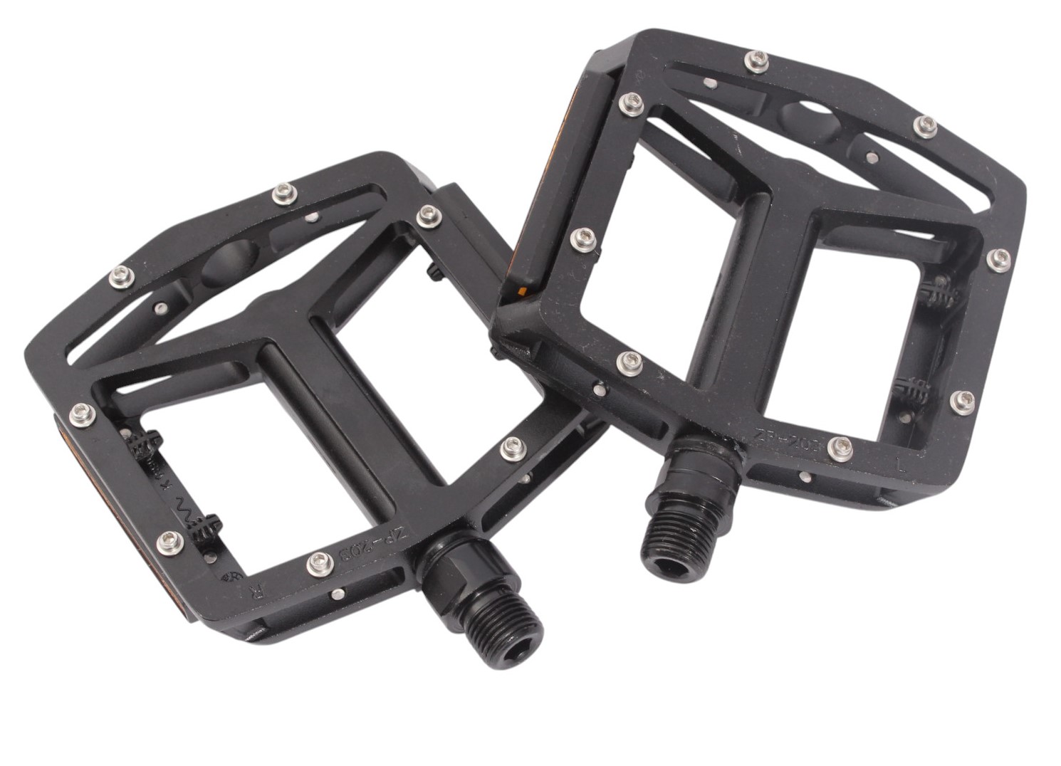 MTB Pedals KHE Flat Pin 9/16 Inch Aluminium