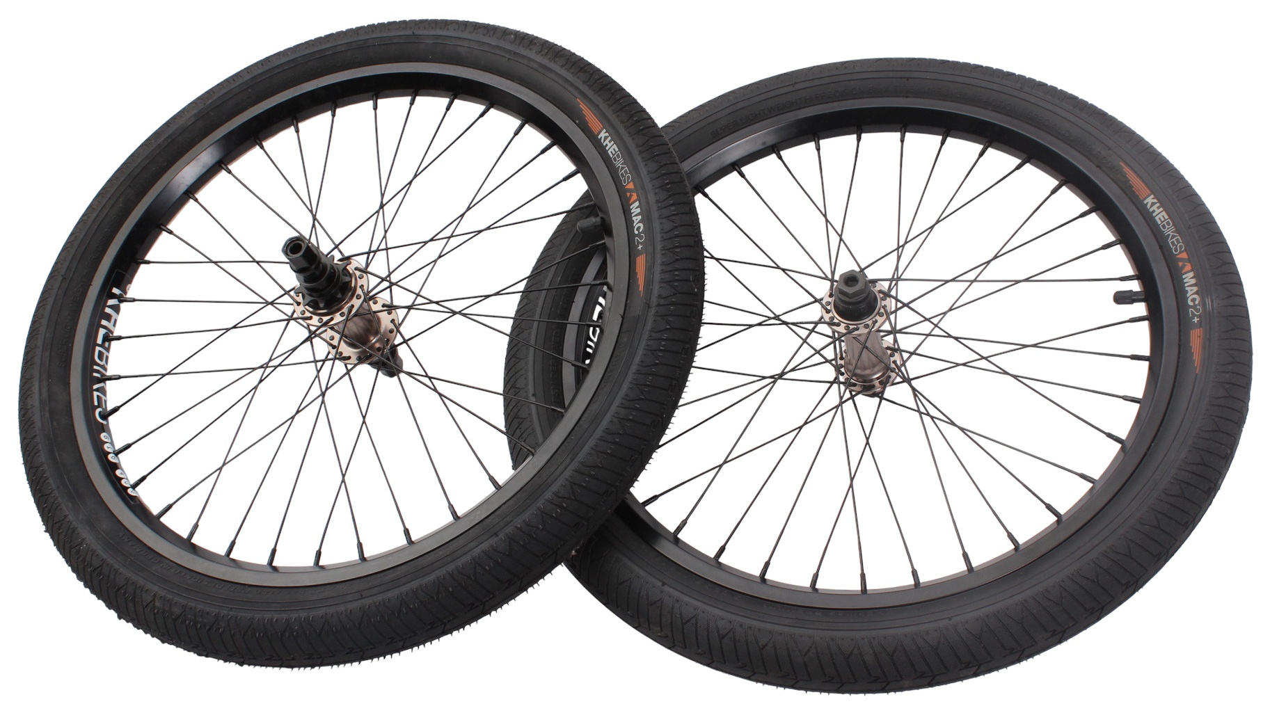 BMX wheelset Specter incl. KHE MAC2+ tires 20 inch 14 mm / 10 mm S/B