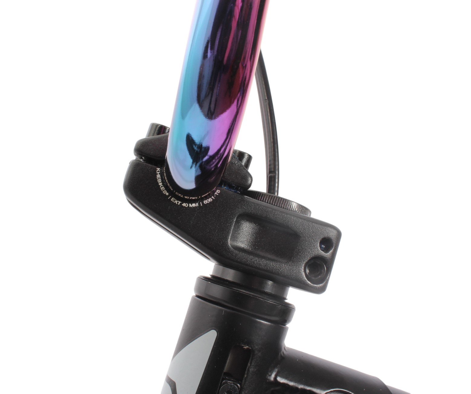 BMX bike KHE PARK 20 inch 24.5 lbs black