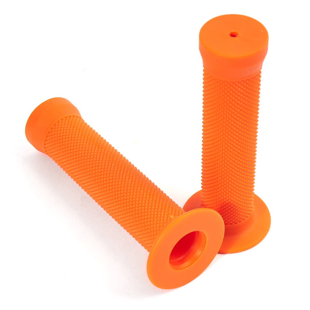 BMX Griffe mit Pyramiden Profil in Orange BMX Griffe mit Pyramiden Profil in Orange