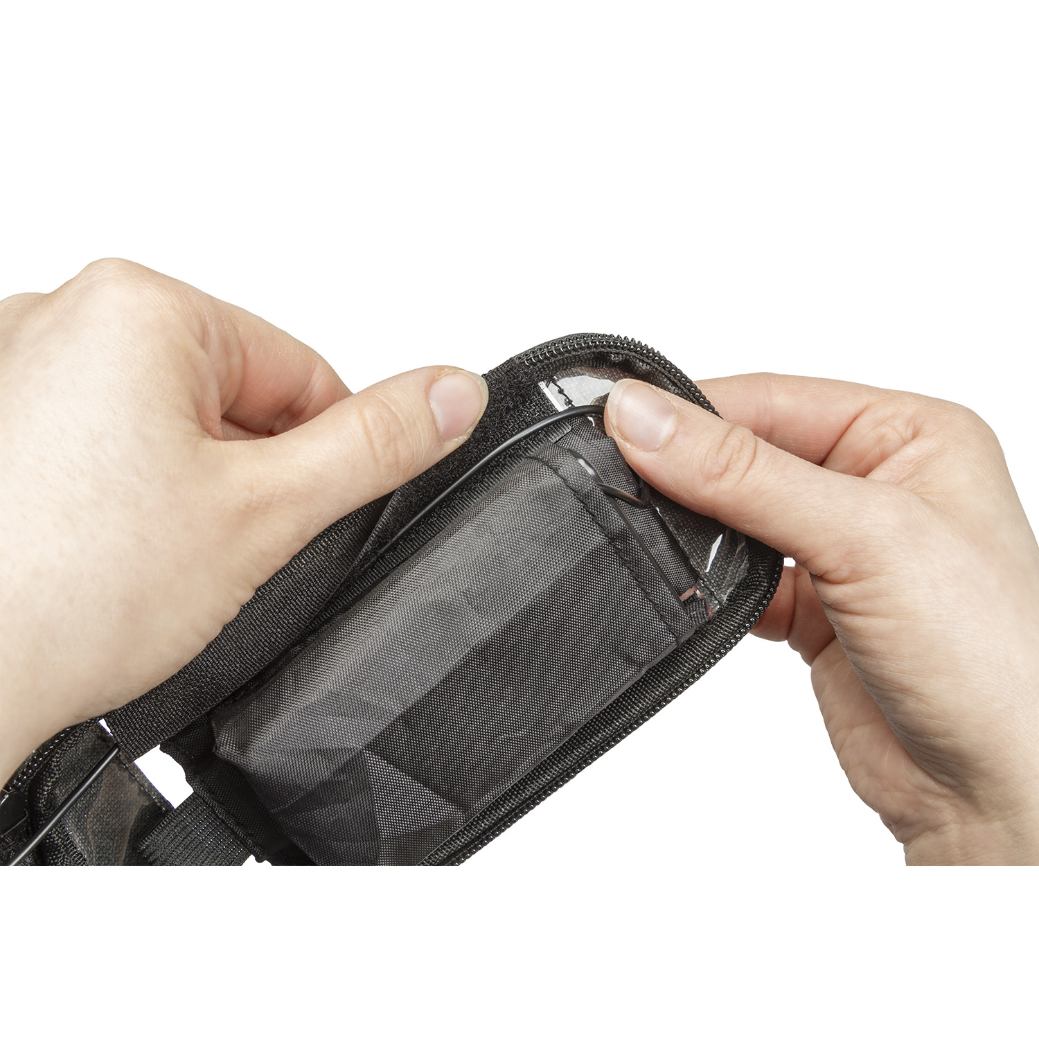 M-WAVE Rotterdam Top Sound bolsa de tubo superior negra