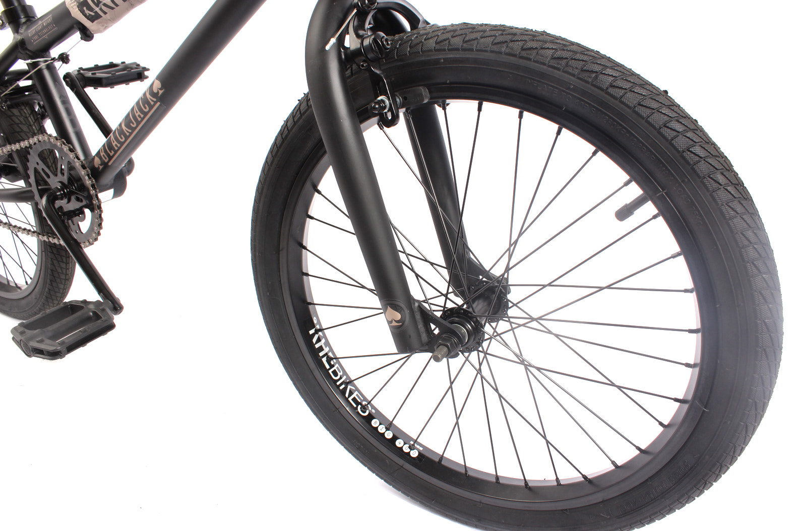 BMX Outlet N1: Bicicleta BMX alu KHE BLACK JACK 20 pulgadas 10,2kg
