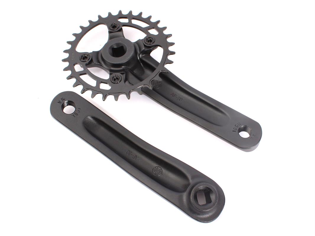 MTB Crankset-SAMOX Crankset 1-speed 165mm