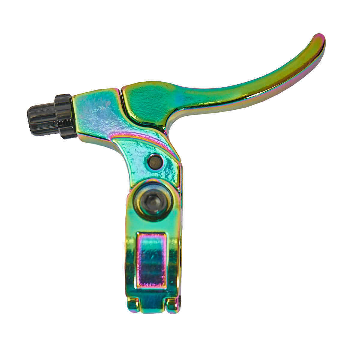 Linker Bremshebel mit Justierschraube von hinten