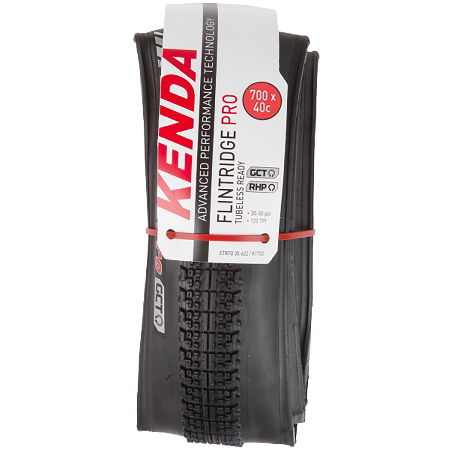 Neumático plegable KENDA Flintridge PRO 120TPI 28 pulgadas / 700 x 40C  