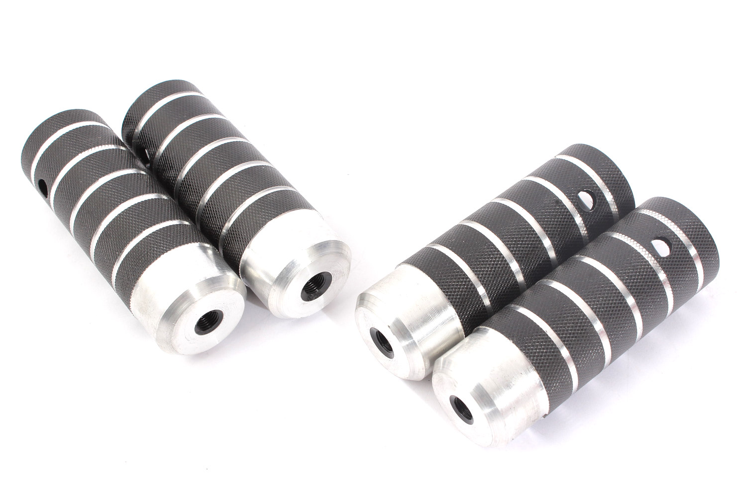 Juego de clavijas BMX KHE COP aluminio 2 pares 10mm (3/8")