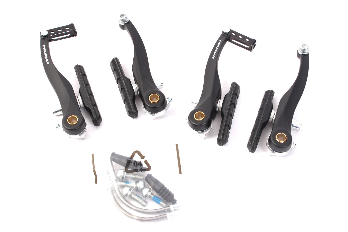 komplettes Set mit 2 V-Bremsen und Federn und Schrauben komplettes Set mit 2 V-Bremsen und Federn und Schrauben