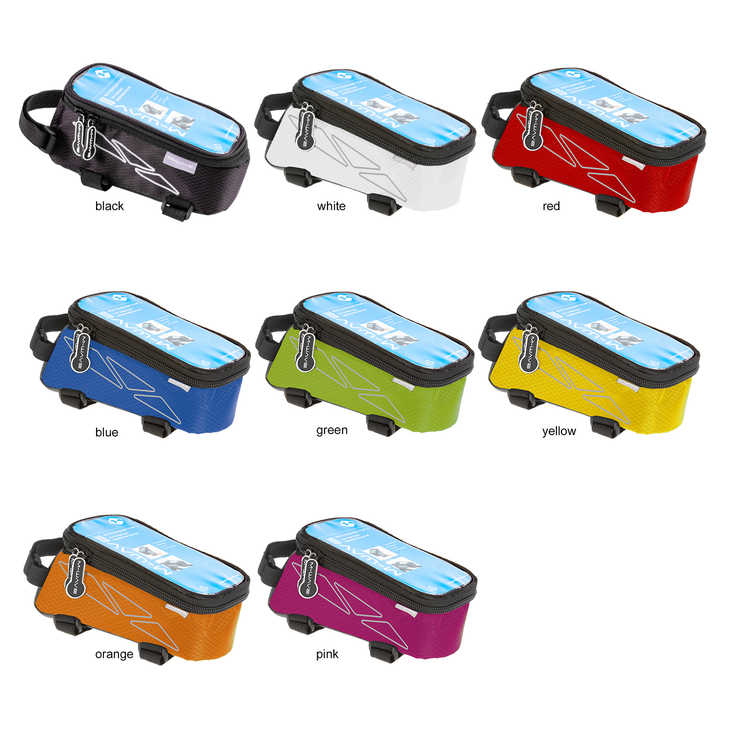 M-WAVE Rotterdam Top L Bolsa de tubo superior Verde