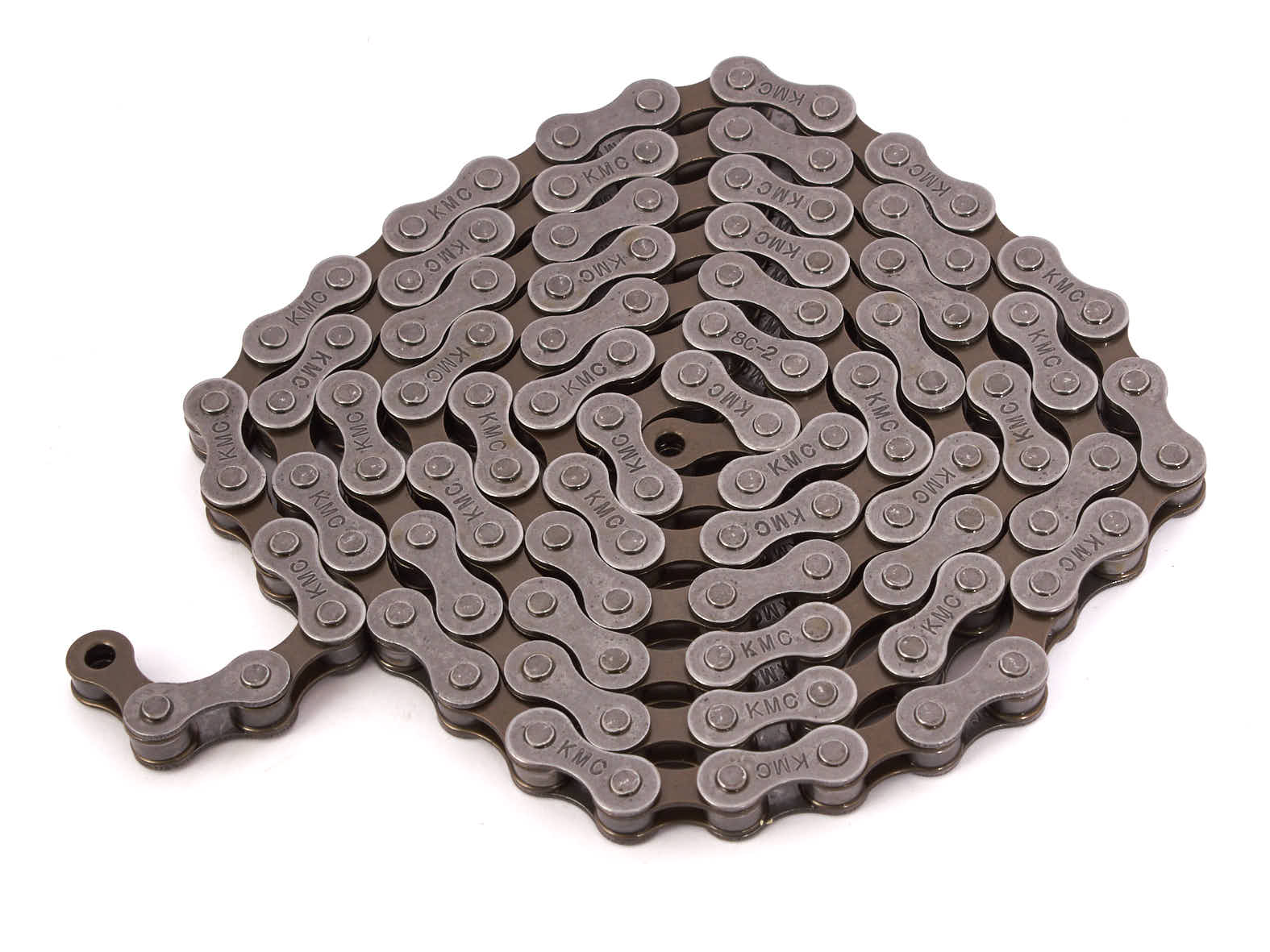 BMX Fahrradkette von KMC in Grau