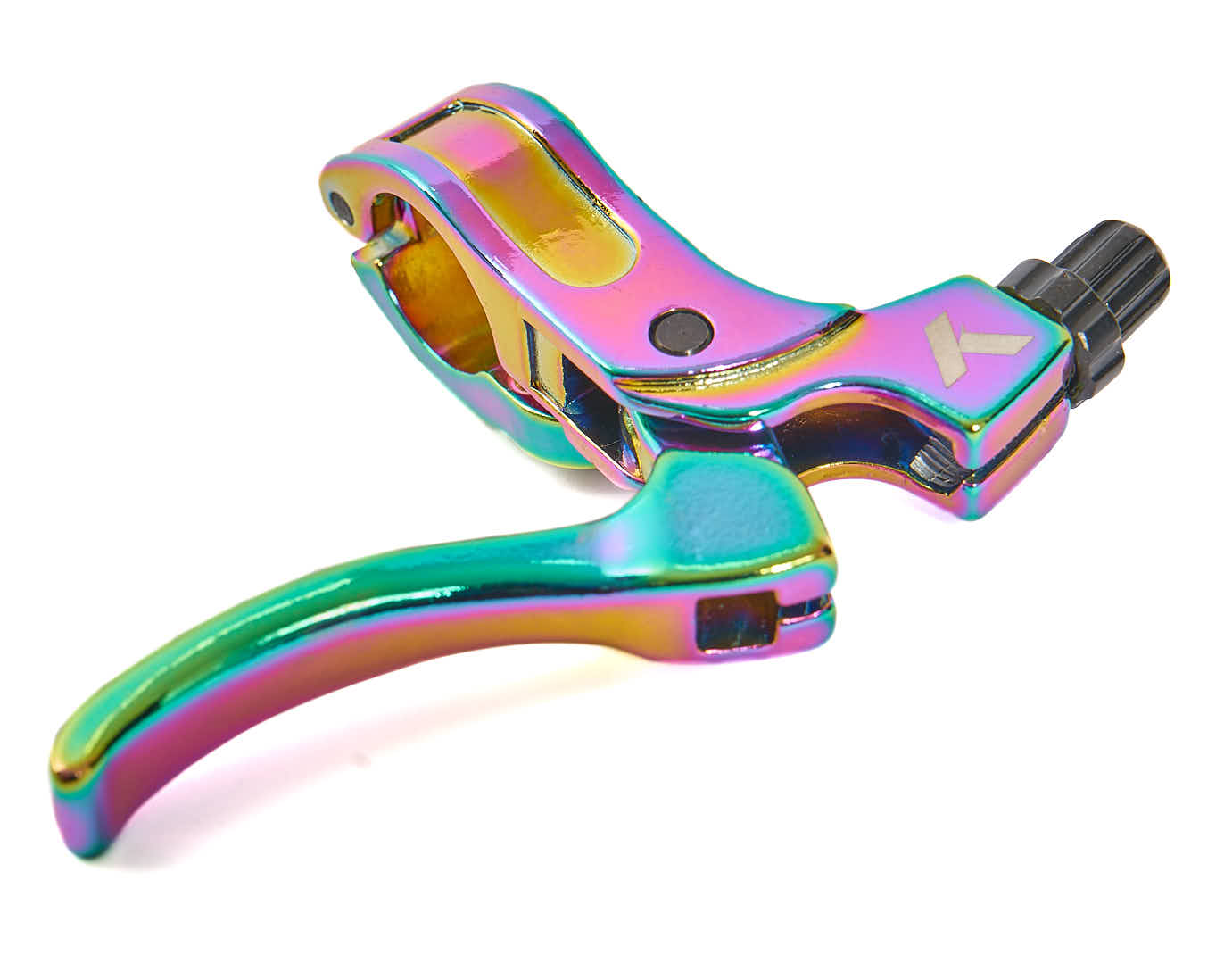 Oil Slick Bremshebel mit KHEbikes Laser Logo