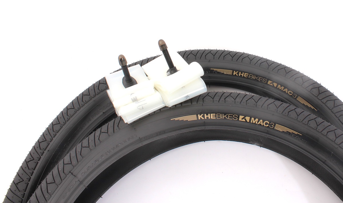 Neumáticos BMX 2x MAC3 + 2x Cámara de aire Schwalbe Aerothan