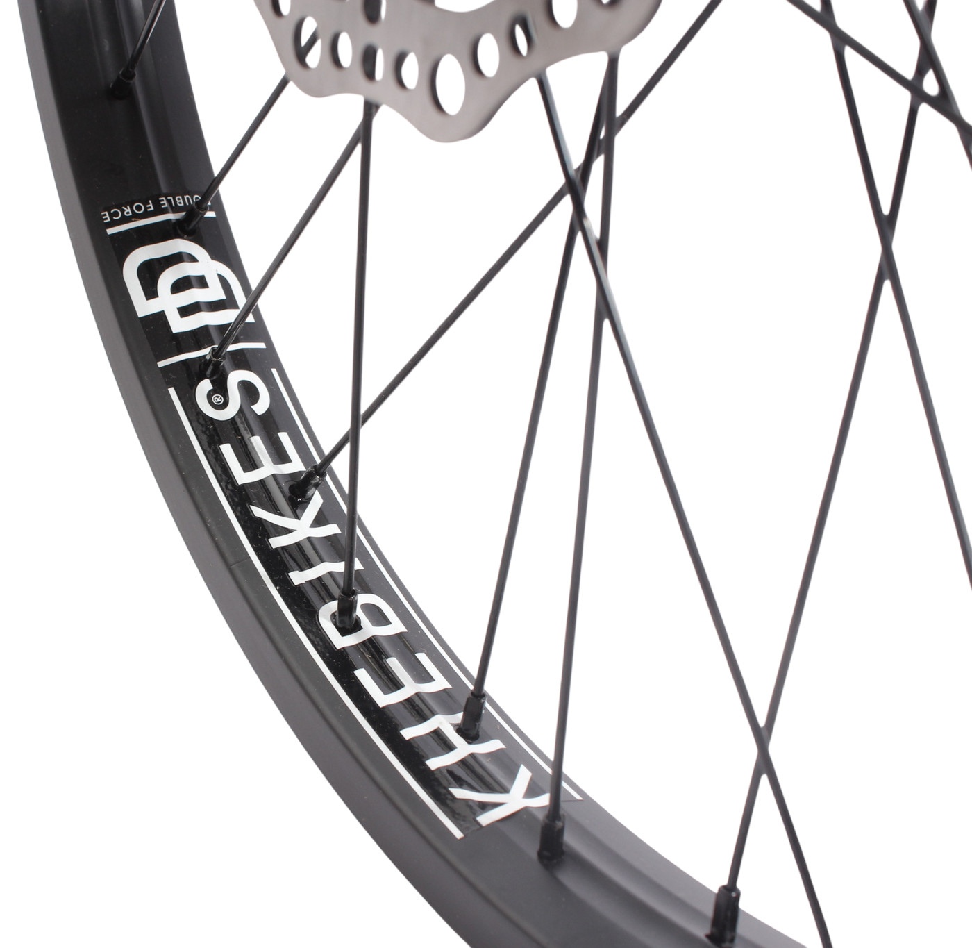 BMX rear wheel KHE Black Jack DISC 20 inch 14 mm